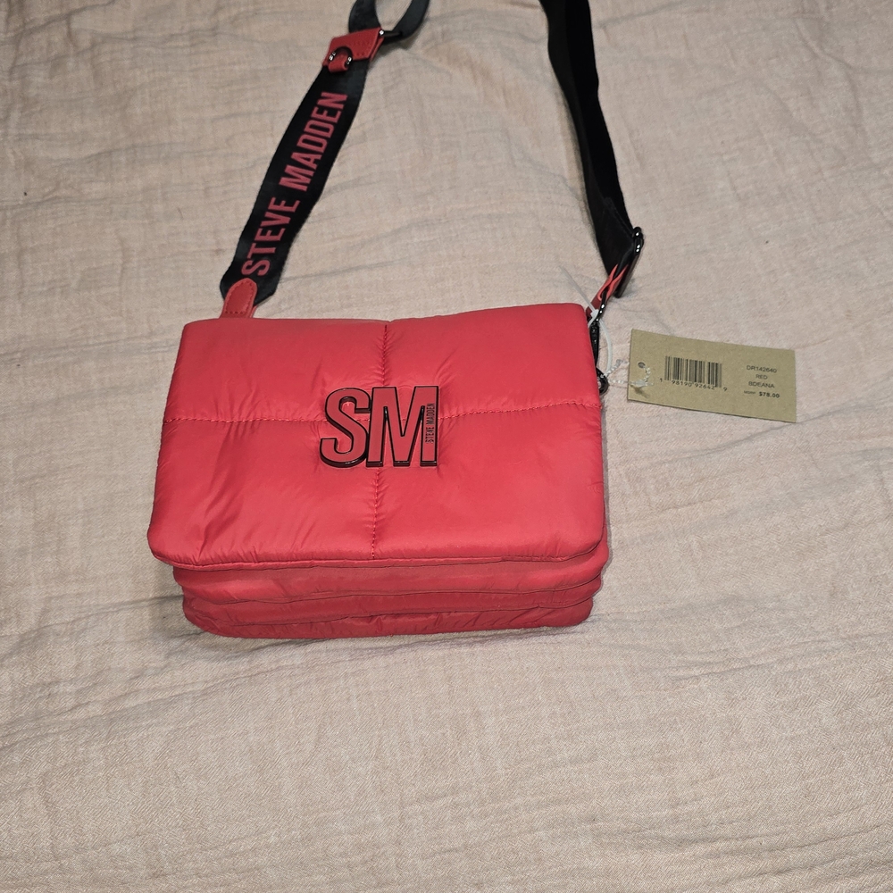 Steve Madden Pink Messenger Bag